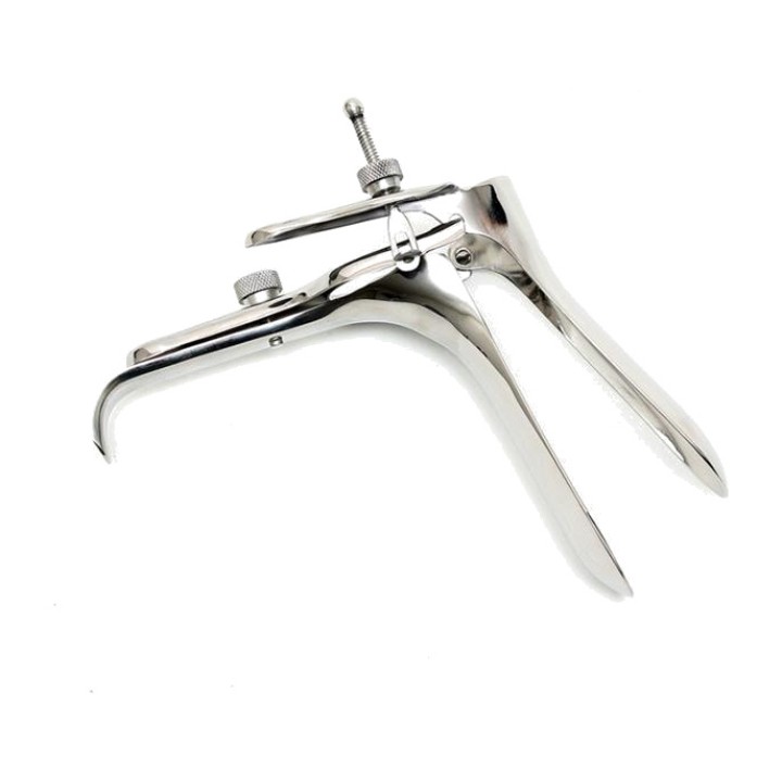 BONDAGE PLAY Vaginal speculum with 2 blades CUCHARAS