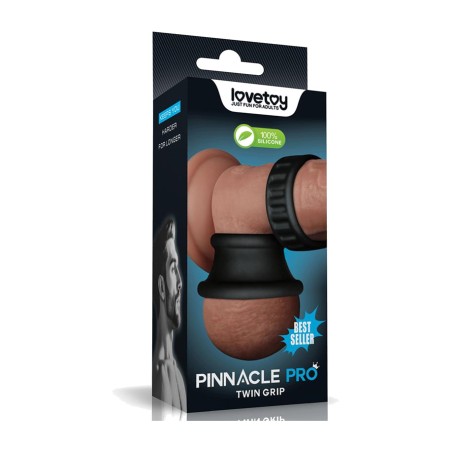 double silicon ring for the penis pinnacle-pro-twin-grip
