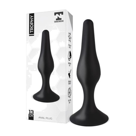 analplugg i tårform med sugkopp trophy 13 cm