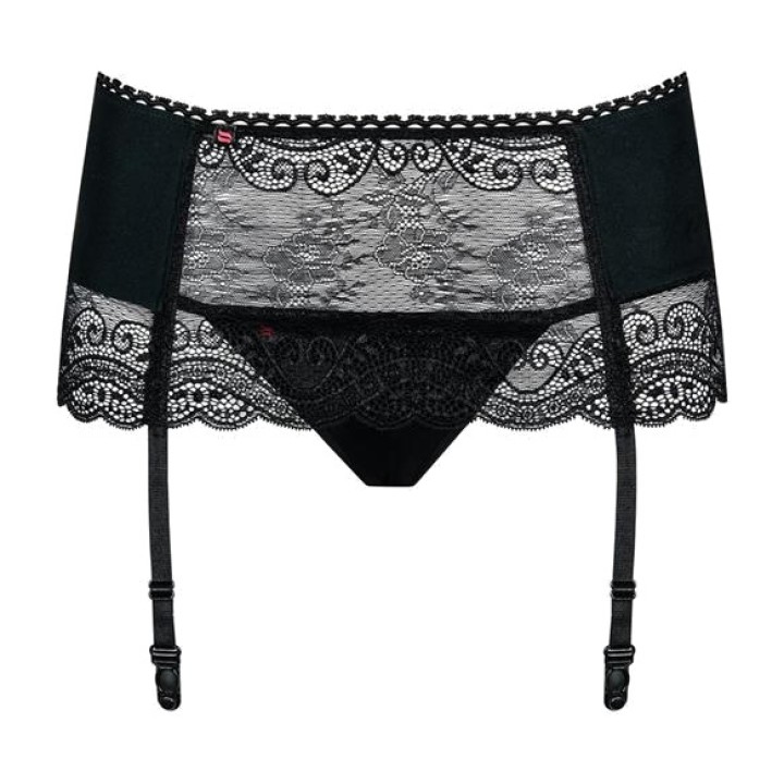 OBSESSIVE Blondehofteholder med stringtrusser MIAMOR