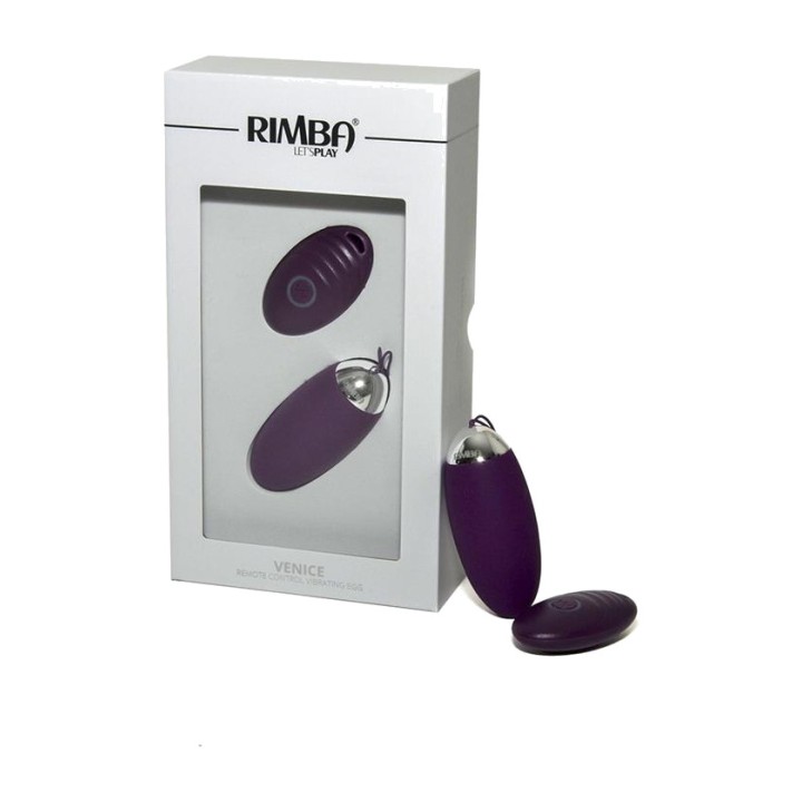 RIMBA Rechargeable vibrating egg with remote control VENICE