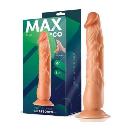 dildo realista con ventosa chet 23 cm