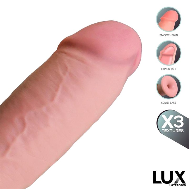 LUX Realistic triple-density dildo FRITZ 9" LX-559