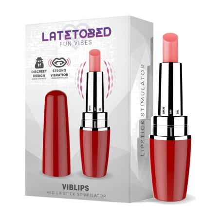 stimulateur vibrant en forme de rouge à lèvres viblips