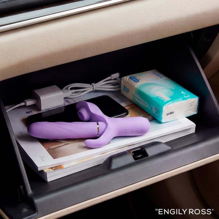 ENGILY ROSS Thrusting, tapping and suction vibrator APOLLO