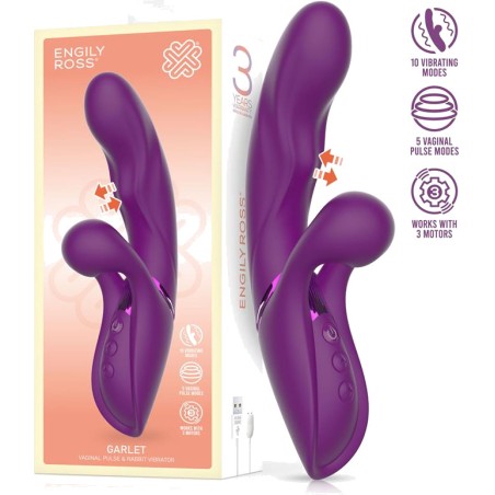 vibrator med pulserande kula och 3 motorer garlet