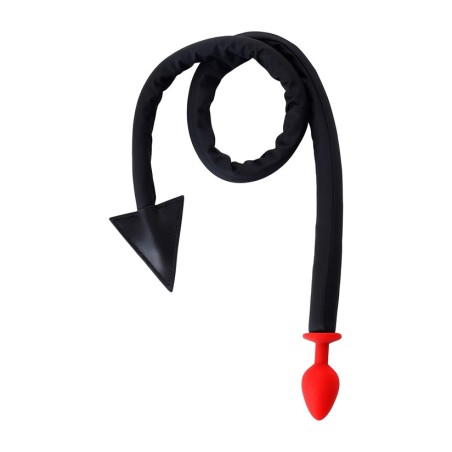 plug anal com cauda de diabo devil tail