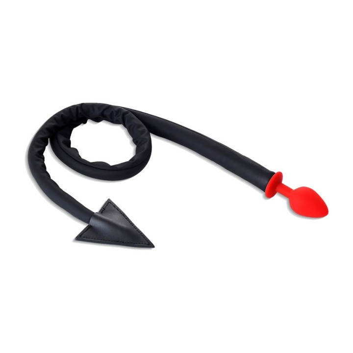 A-GUSTO Plug anale con coda da diavolo DEVIL TAIL AG-051