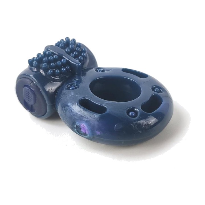 A-GUSTO Anillo de bolas con vibración para el pene