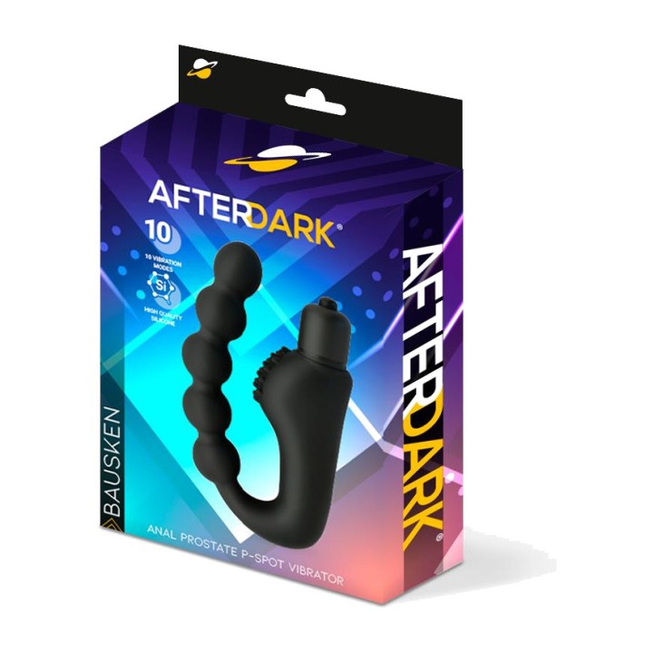 AFTERDARK Vibrator prostatic cu bile pentru punctul P