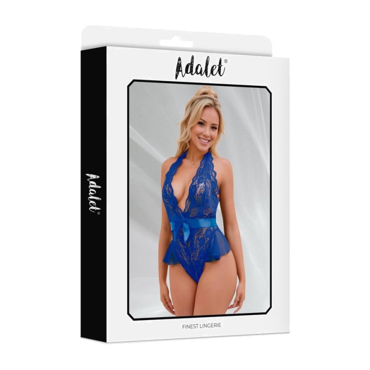ADALET LINGERIE Spetsteddy med V-ringning VIOLET A-818VAR