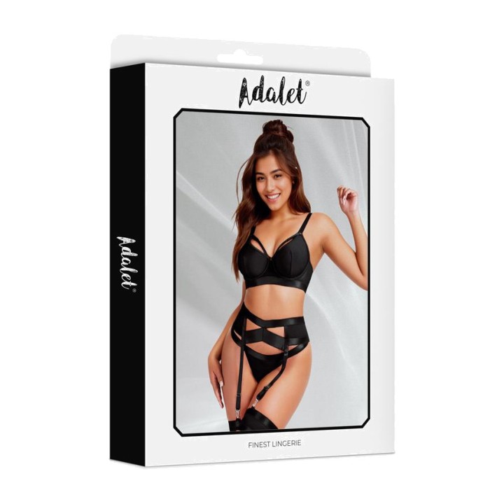 ADALET LINGERIE Rintaliivit, stringit ja sukkanauhavyö