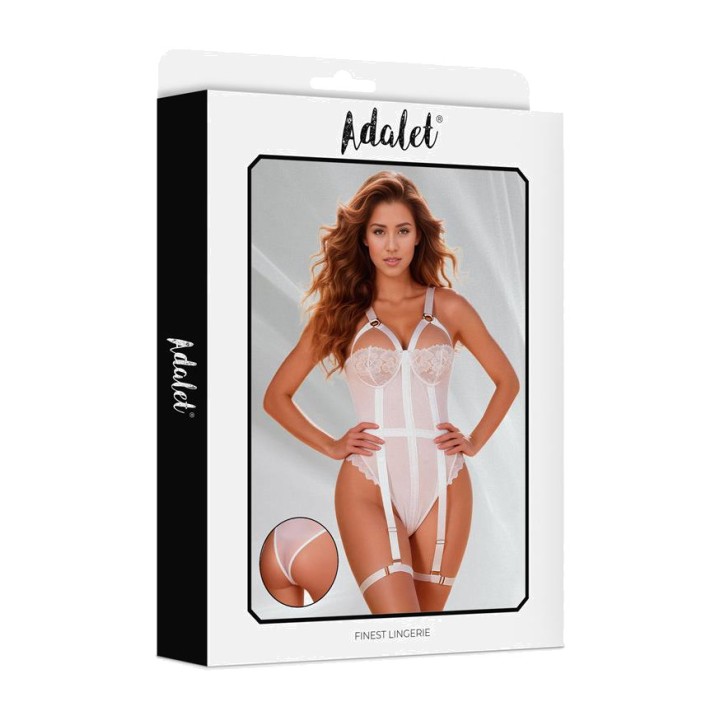 ADALET LINGERIE Bodysuit with garters MARY A-116VAR