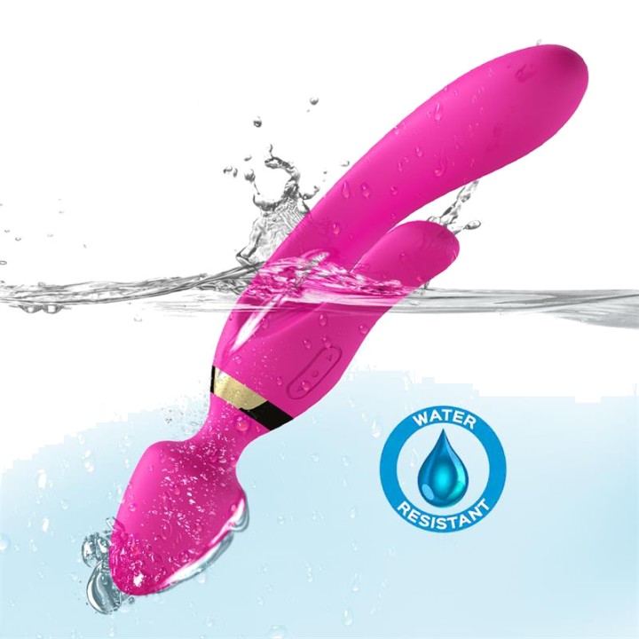 URBAN SKY Doppelseitiger Rabbit-Massager und Vibrator