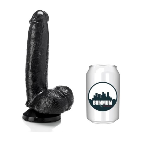 dildo realista curvado de vinilo con ventosa el barto 17 cm
