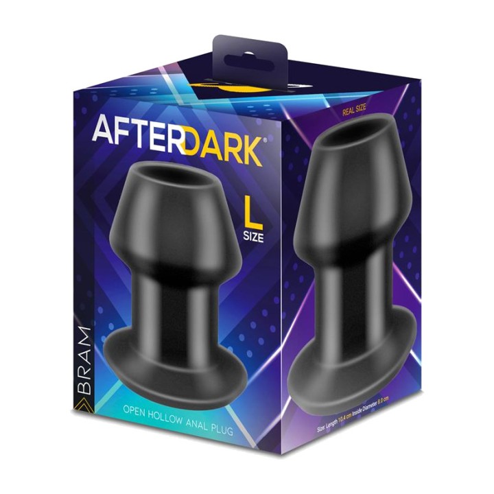 AFTERDARK Hohler Analplug in Tunnel-Form BRAM AD-107VAR