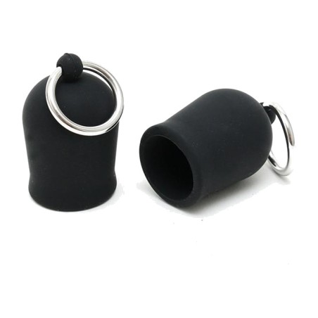 suctores de mamilos de silicone com anéis