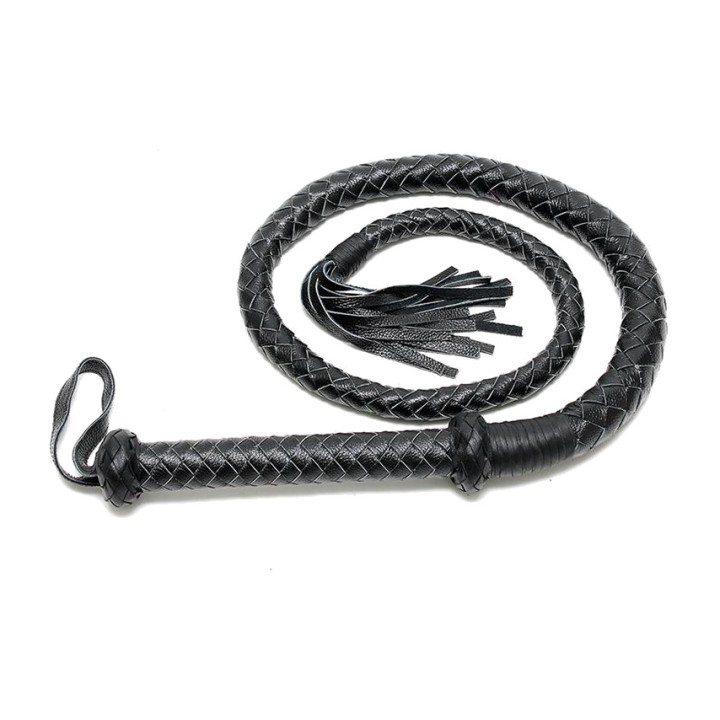 BONDAGE PLAY Kožený bič 200 CM R7928