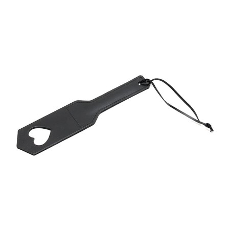 paletă din piele cu inimă decupată 30 cm