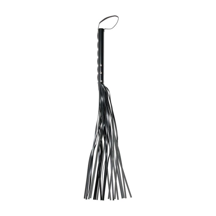 BONDAGE PLAY Flogger de couro com 18 tiras 95 CM R7717