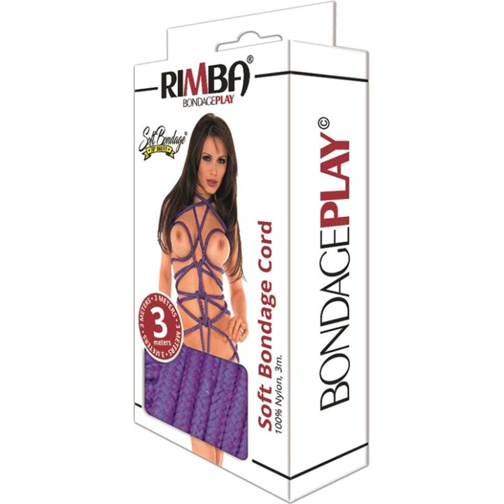 BONDAGE PLAY Μαλακό σχοινί 15 M R7054VAR