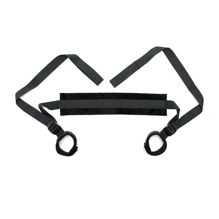 conjunto de ataduras com coleira e algemas para os tornozelos