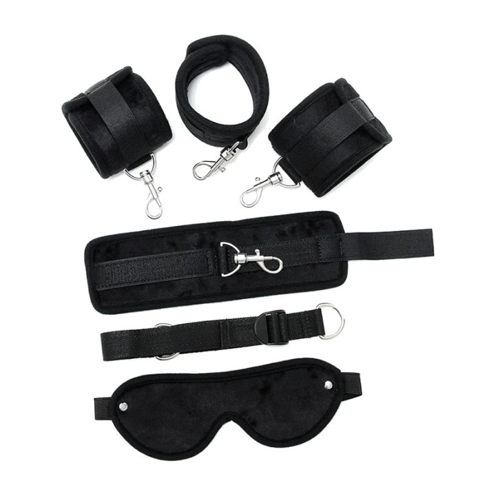 BONDAGE PLAY Σετ δεσίματος από νάιλον με μάσκα R7000VAR