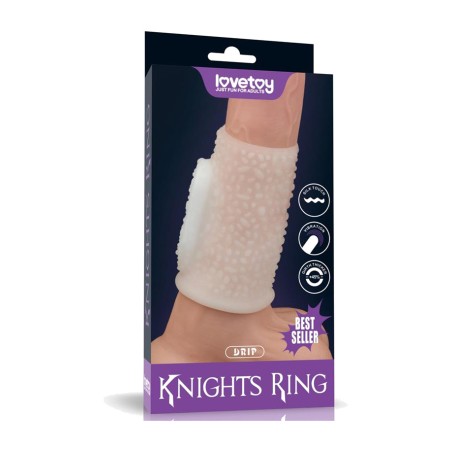 gaine pénienne vibrante knights ring drip