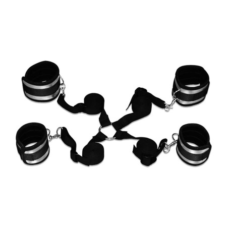 bed cuffs with velcro and adjustable straps