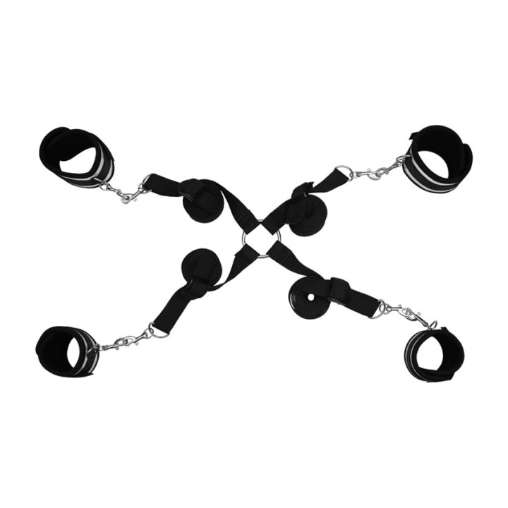 LOVETOY Bed cuffs with Velcro and adjustable straps