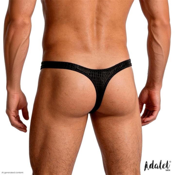 ADALET LINGERIE Herrenstring mit Schlangenstruktur ALDO