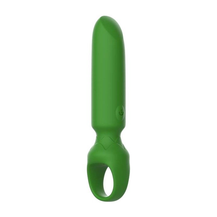 CHISA Stor genopladelig bullet-vibrator med ring LOOP HANDLE