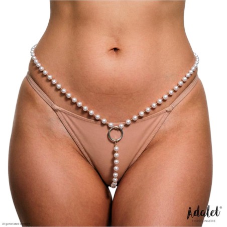 pearl thong with ring danna