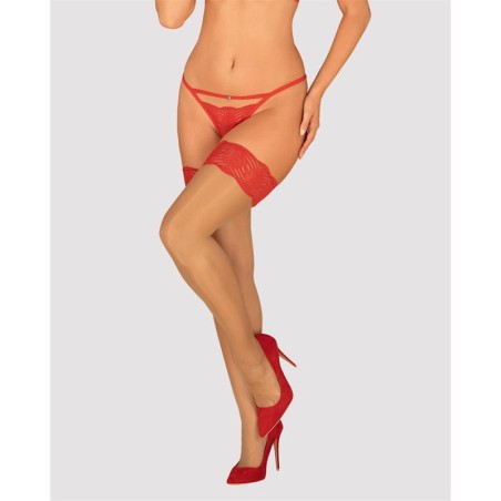 transparente strümpfe für strapsgürtel mellania