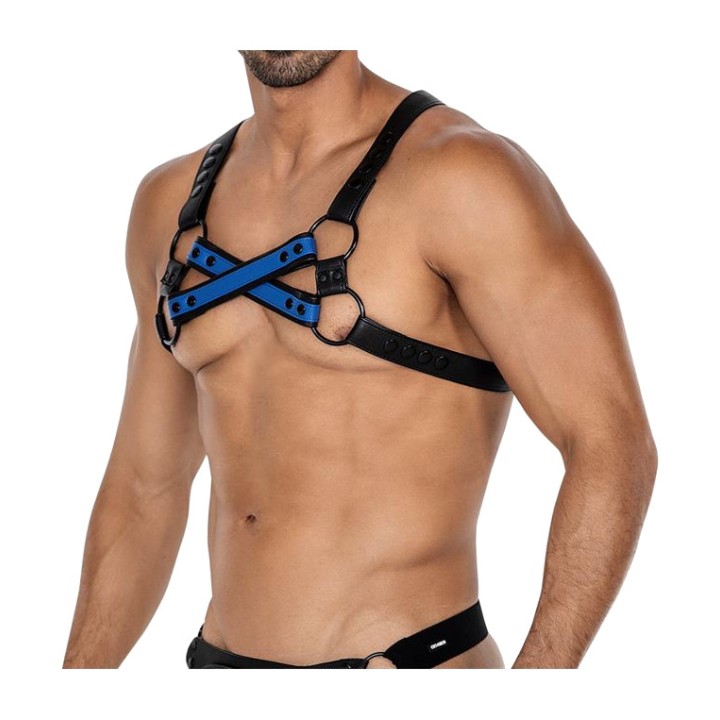 CUT4MEN Arnès de pit per a home de cuir vegà H4RNESS06 4WAY