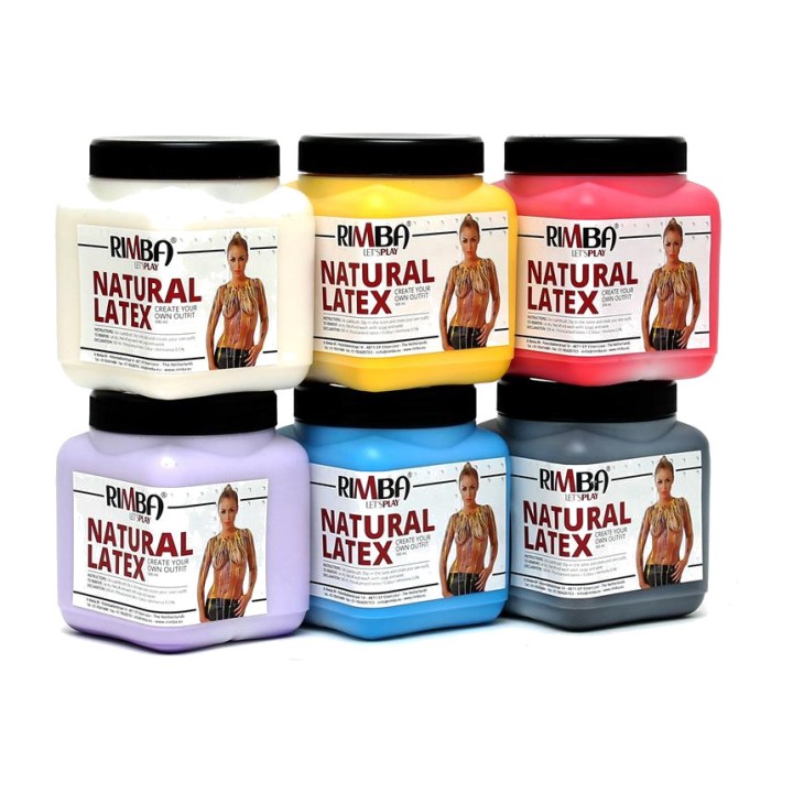 LATEX PLAY Flydende til kropsmaling 500 ML R9990VAR
