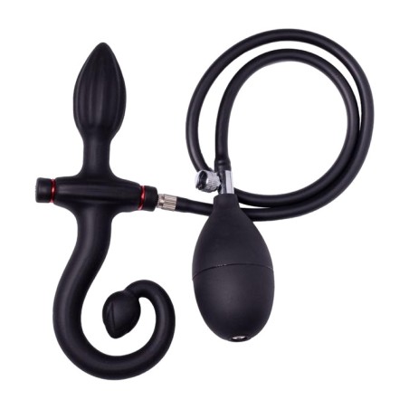 plug anal gonflable avec pompe 69 mm