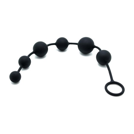 analperlen aus silikon mit ring 40 cm
