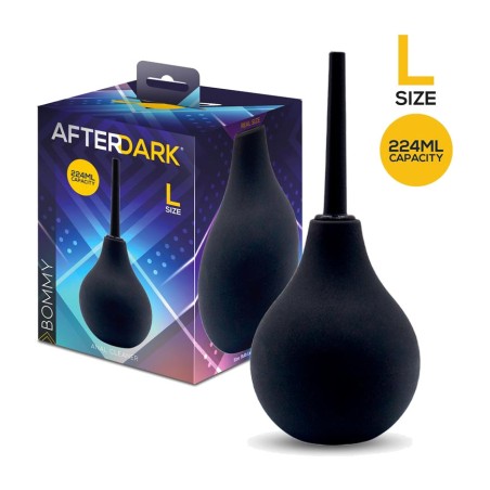 ducha anal de silicona con pera bommy 224 ml
