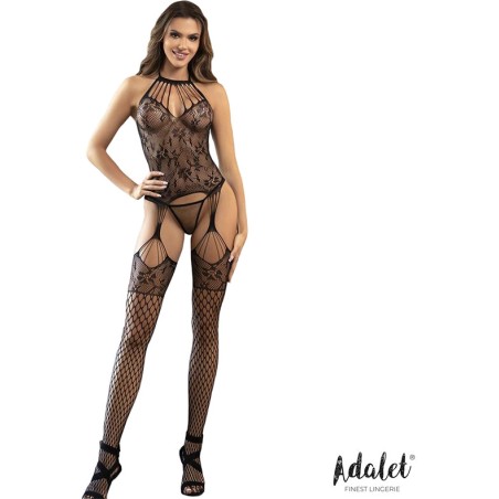 mrežast bodystocking s podvezicami julia