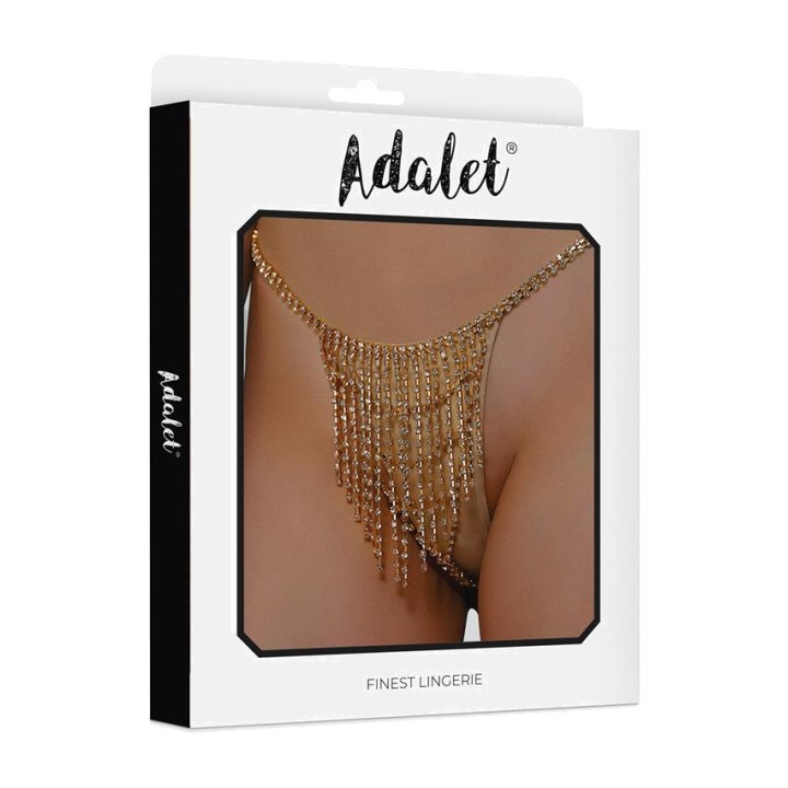 ADALET LINGERIE Στρινγκ με λαμπερές τιράντες Samira A-182