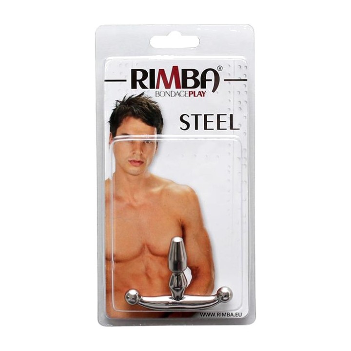 BONDAGE PLAY Majhen poliran jeklen uretralni čep R8187