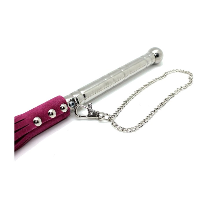 BONDAGE PLAY Kožený flogger 52 CM R7917VAR