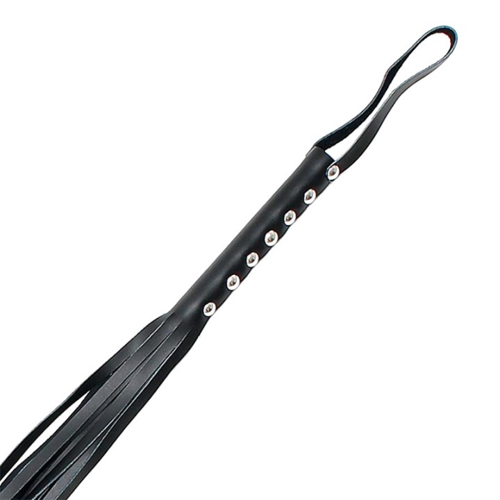 BONDAGE PLAY Chicote de couro 90 CM R7713