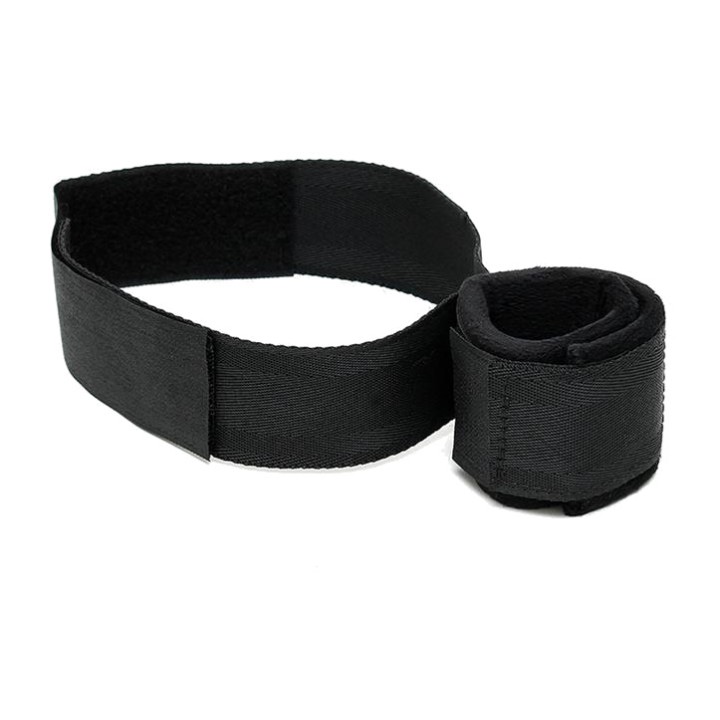 BONDAGE PLAY Nylon thigh and hand cuffs with Velcro R7003VAR