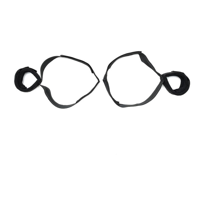 BONDAGE PLAY Cătușe din nailon pentru coapse și mâini, cu