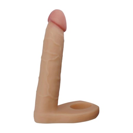 flexible realistic double dildo ultra soft double 6.25"
