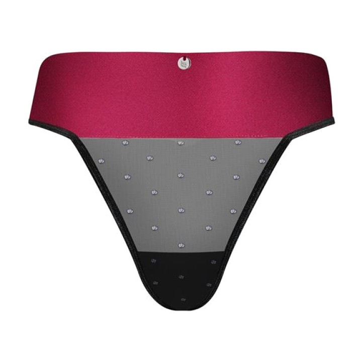 OBSESSIVE Tanga de bolinhas com laço 5901688234532VAR