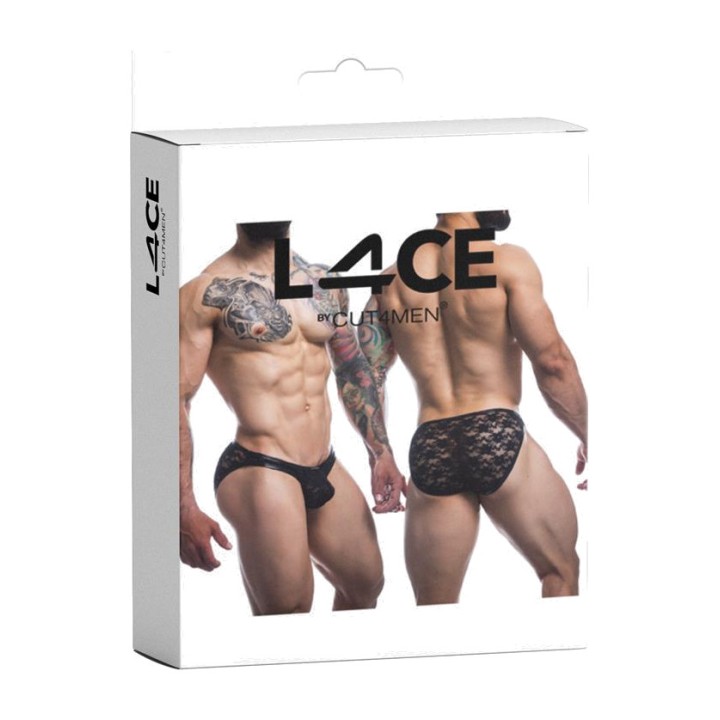 CUT4MEN Herenstring van kant L4CE01 3760294778104VAR