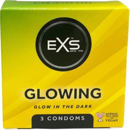 fluorescerende kondomer, der lyser i mørket glowing-3 uds